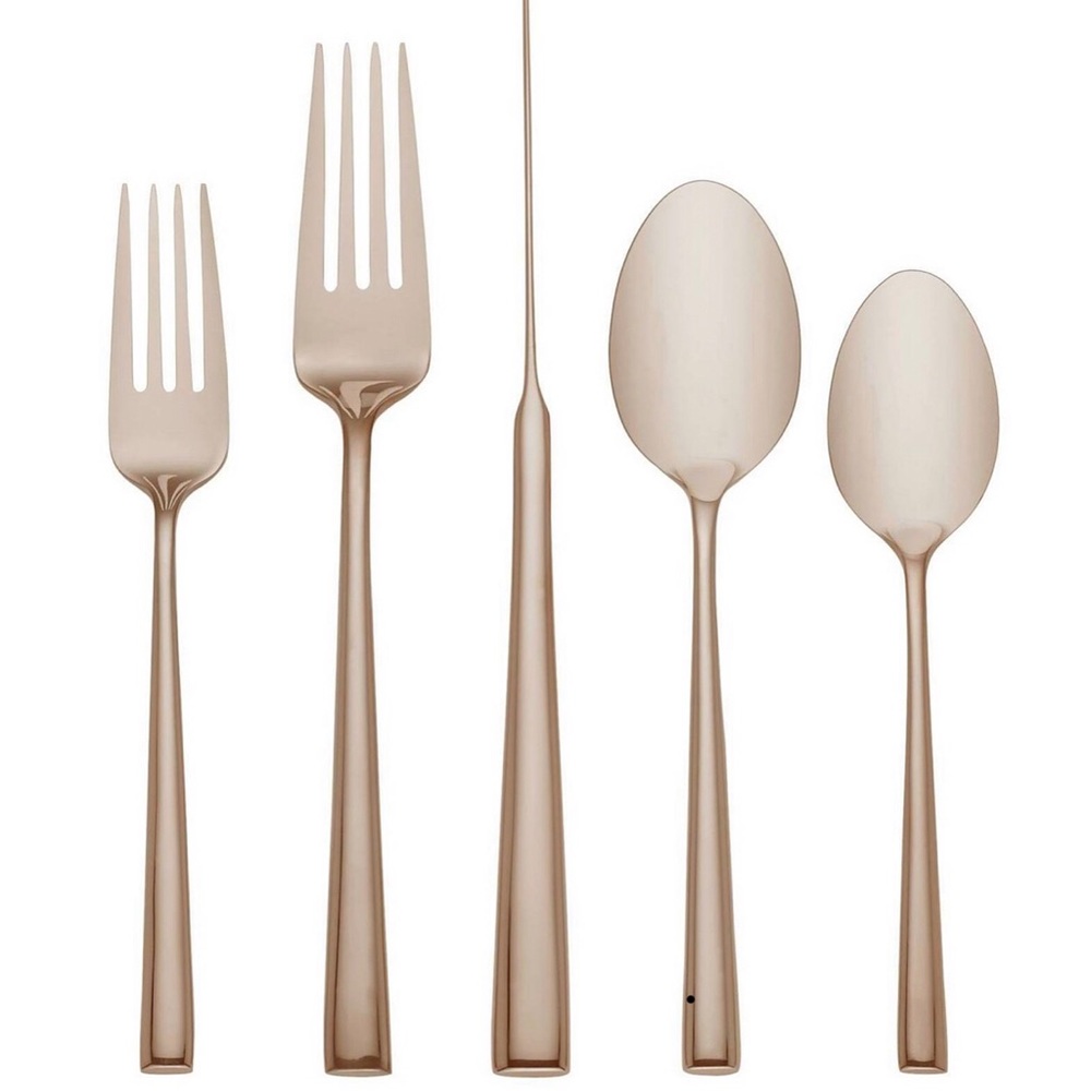 Kate Spade Malmo rose gold utensils-SOLD